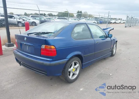 1999 BMW 318Ti z USA, uszkodzony, nr VIN WBACG8331XKC85397